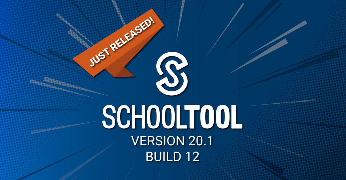 SchoolTool 20.1 Build 12 has arrived!